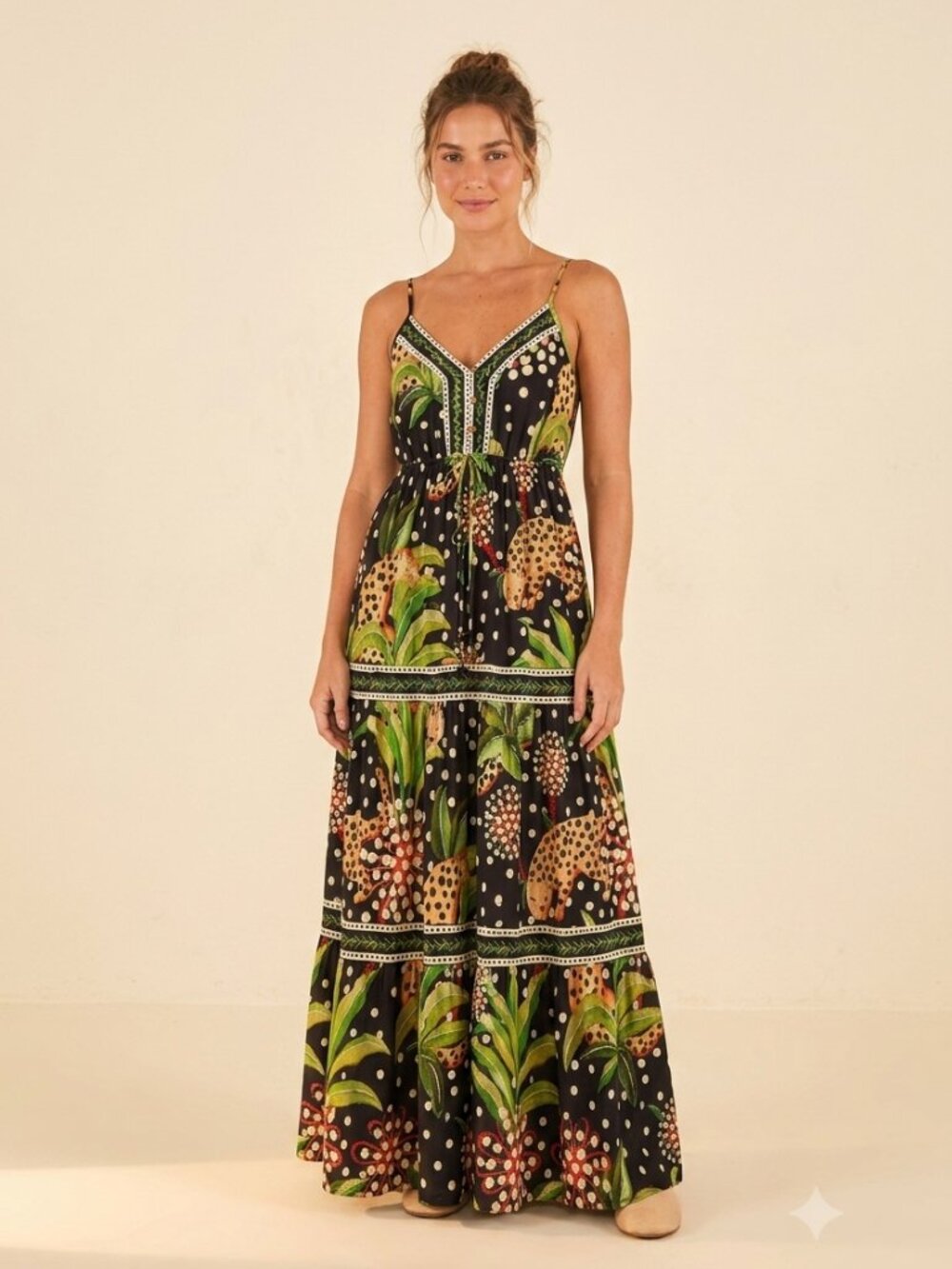 FARM Rio Garden of Life Maxi Dress NWT sz Small - Brazil Line Exclusive!!!! - Picture 8 of 8